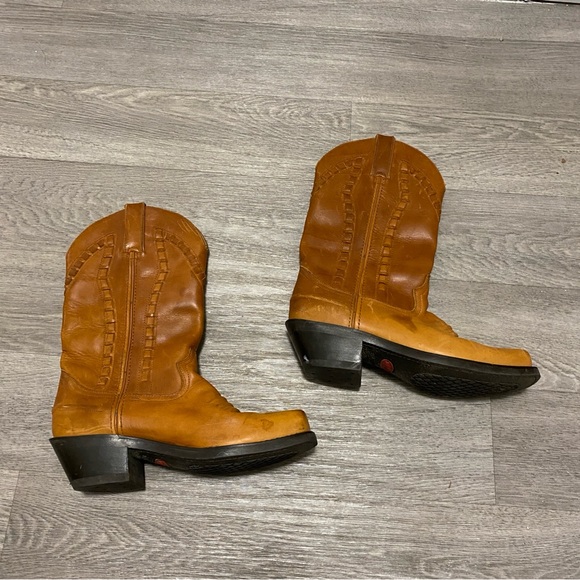 Durango Cowboy Boots Women's 7 B Brown Leather Western Cowgirl Country RD5002 - Picture 2 of 15